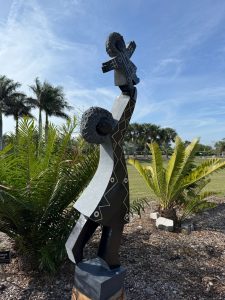 Help Me Fly Mama Shona Sculpture