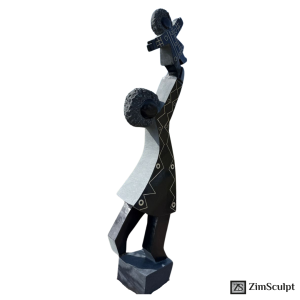 Help Me Fly Mama Shona Sculpture ZimSculpt