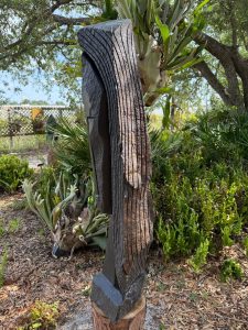 Modern Girl Shona Sculpture